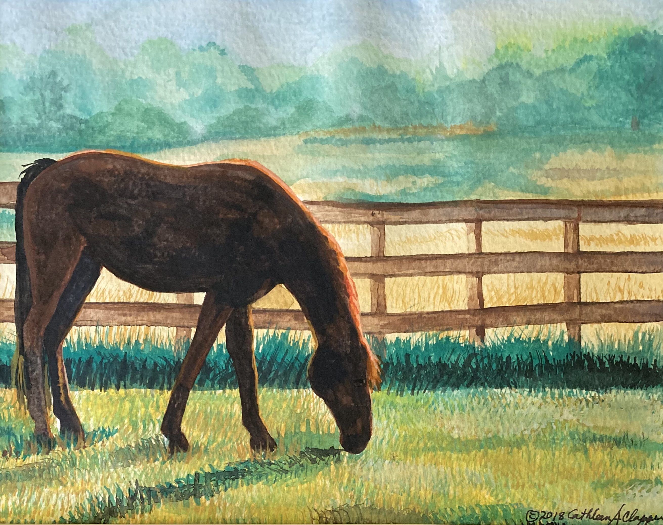 Slick in Pasture