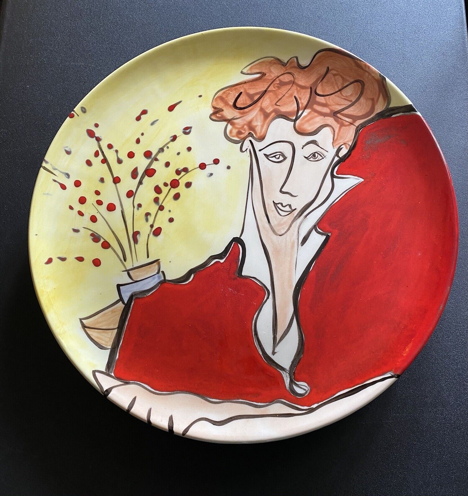 Woman in Red